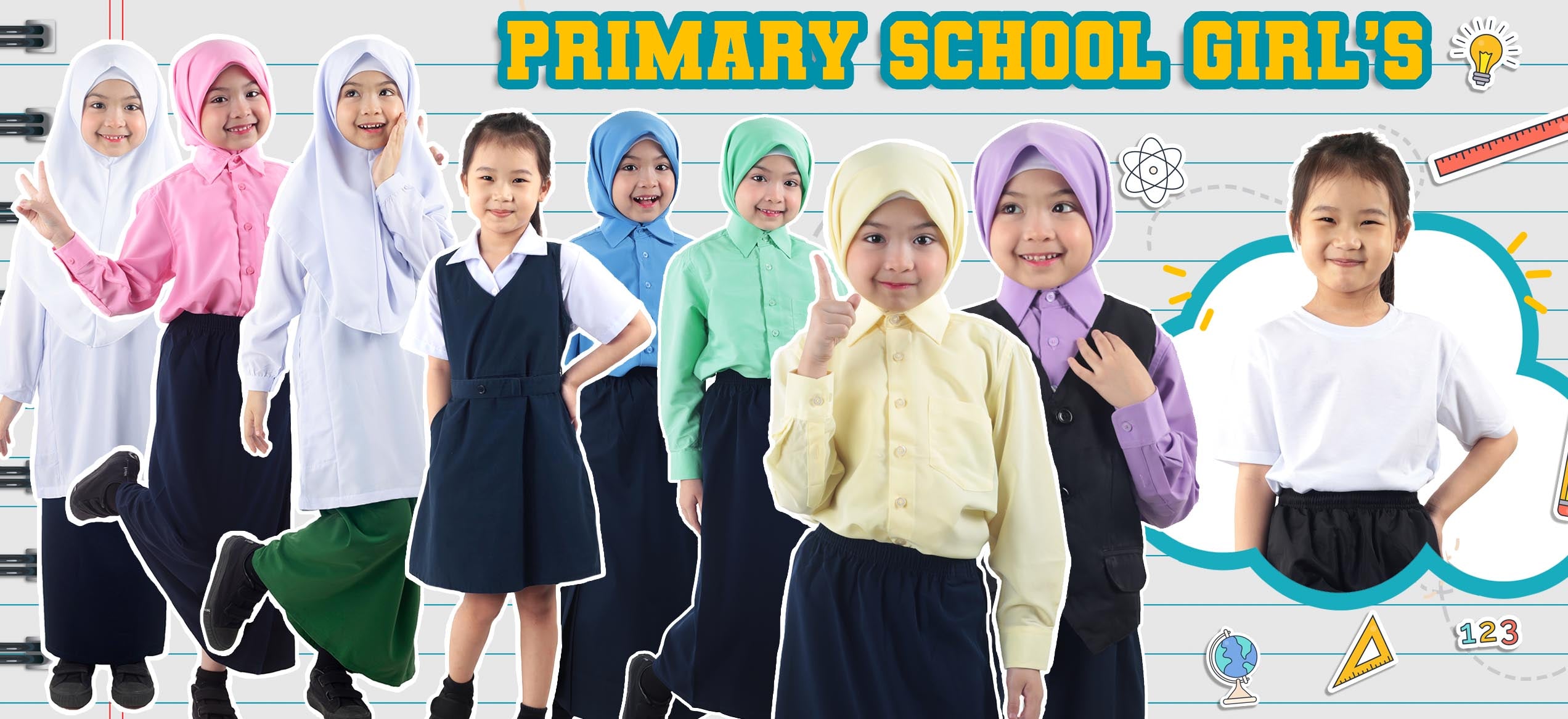 Primary School Girl's