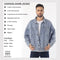 EXHAUST LONG SLEEVE DENIM JACKET [OVERSIZE] 1908