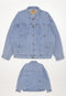 EXHAUST LONG SLEEVE DENIM JACKET [OVERSIZE] 1908