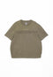 EXHAUST TYPOGRAPHY ROUND NECK T SHIRT [OVERSIZE] 1900