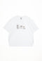 EXHAUST GRAPHIC ROUND NECK T SHIRT [OVERSIZE] 1914