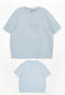 EXHAUST ABSTRACT ROUND NECK T SHIRT [OVERSIZE] 1915