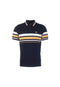 EXHAUST SHORT SLEEVE POLO T SHIRT [SLIM FIT] 1788