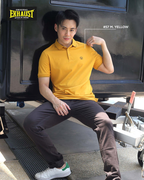 EXHAUST Mens Polo T-shirt [Slim Fit] 1472