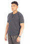 EXHAUST Lines Texture Short Sleeve Round Neck T-Shirt [Free Cut] 1399