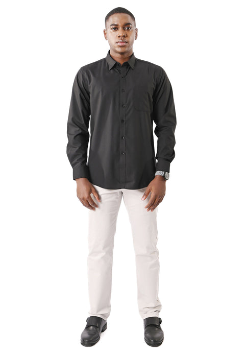 Exhaust Men Long Sleeve Shirt [Semi Fit] 1003