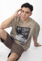 EXHAUST GRAPHIC ROUND NECK T SHIRT [OVERSIZE] 1931