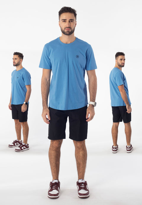 EXHAUST ROUND NECK T-SHIRT [FREE CUT] 1318 1962