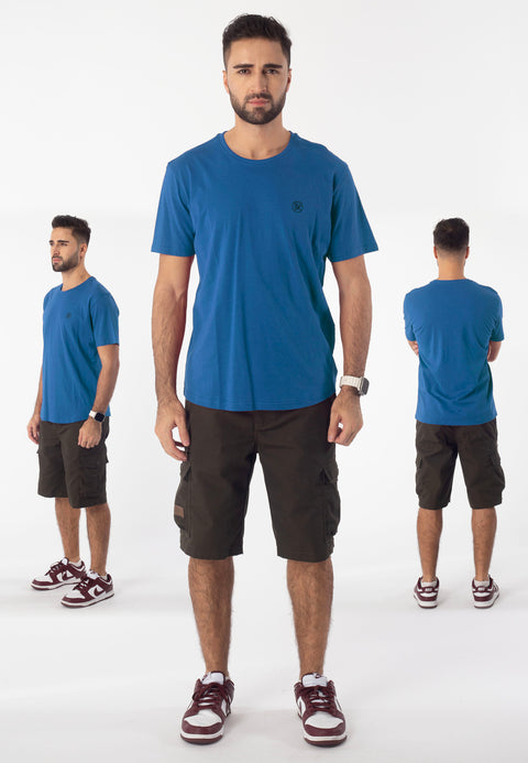 EXHAUST ROUND NECK T-SHIRT [FREE CUT] 1318 1962