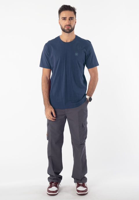 EXHAUST ROUND NECK T-SHIRT [FREE CUT] 1318 1962