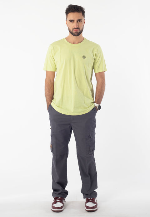 EXHAUST ROUND NECK T-SHIRT [FREE CUT] 1318 1962