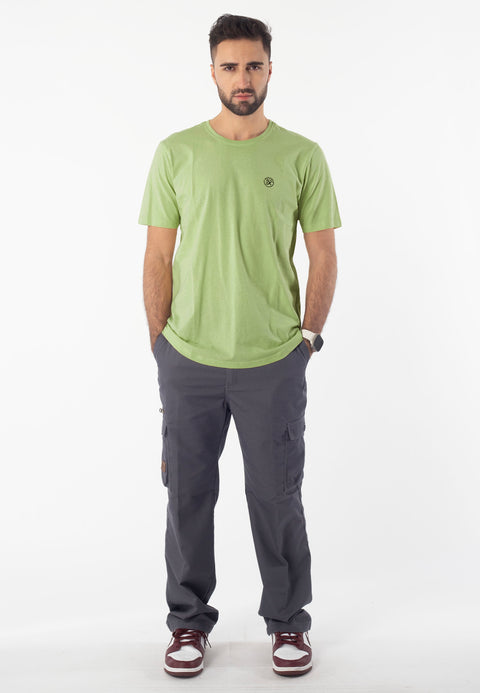 EXHAUST ROUND NECK T-SHIRT [FREE CUT] 1318 1962