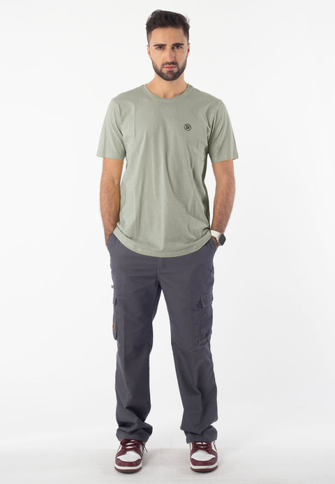 EXHAUST ROUND NECK T-SHIRT [FREE CUT] 1318 1962