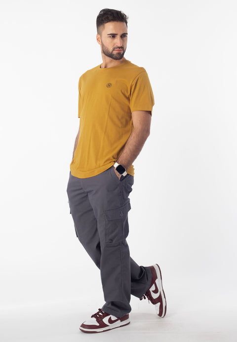 EXHAUST ROUND NECK T-SHIRT [FREE CUT] 1318 1962