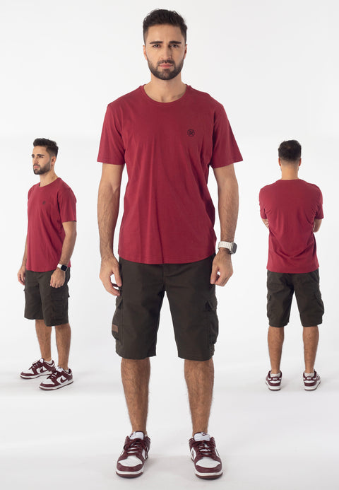 EXHAUST ROUND NECK T-SHIRT [FREE CUT] 1318 1962