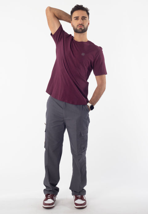 EXHAUST ROUND NECK T-SHIRT [FREE CUT] 1318 1962