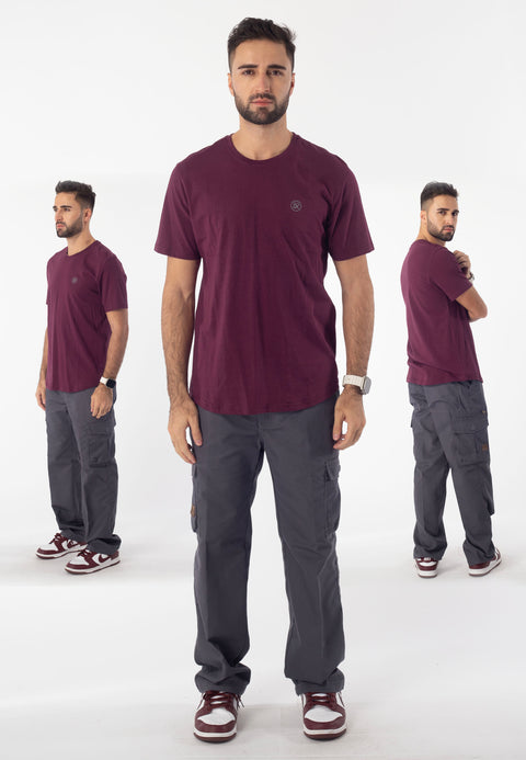 EXHAUST ROUND NECK T-SHIRT [FREE CUT] 1318 1962