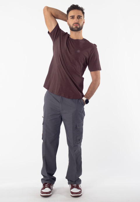EXHAUST ROUND NECK T-SHIRT [FREE CUT] 1318 1962