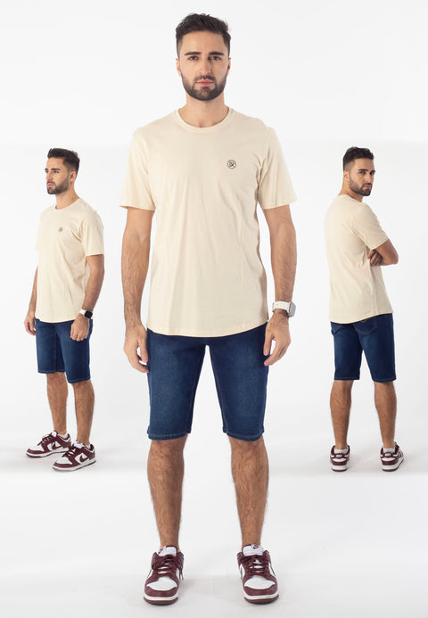 EXHAUST ROUND NECK T-SHIRT [FREE CUT] 1318 1962
