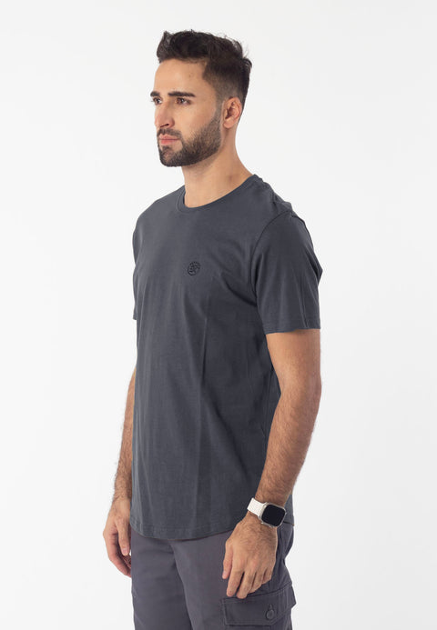 EXHAUST ROUND NECK T-SHIRT [FREE CUT] 1318 1962