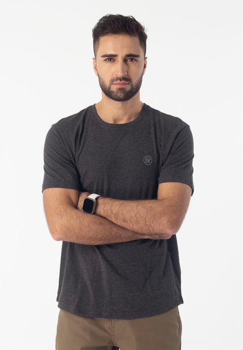 EXHAUST ROUND NECK T-SHIRT [FREE CUT] 1318 1962