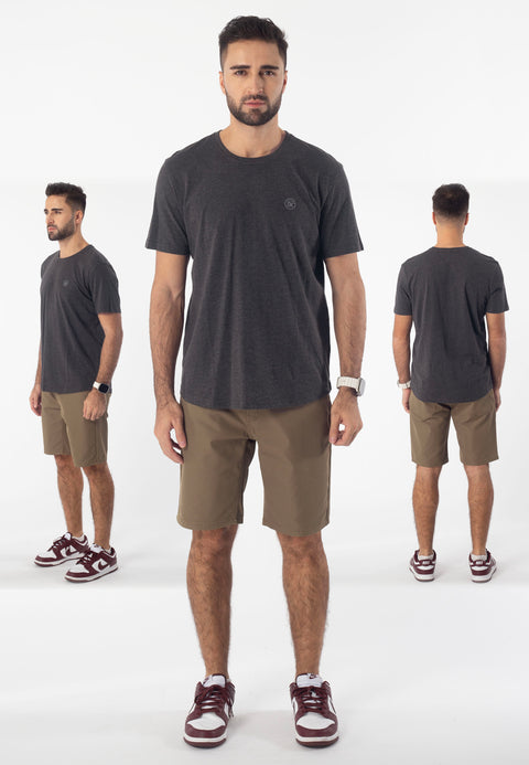 EXHAUST ROUND NECK T-SHIRT [FREE CUT] 1318 1962