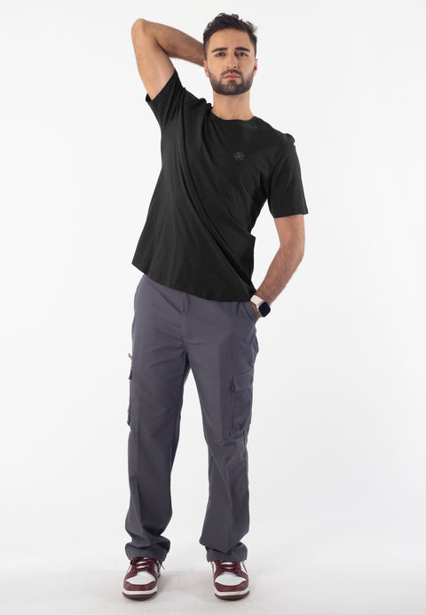 EXHAUST ROUND NECK T-SHIRT [FREE CUT] 1318 1962