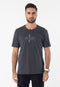 EXHAUST ROUND NECK GRAPHIC TEE [FREE CUT] 1974