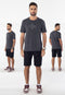 EXHAUST ROUND NECK GRAPHIC TEE [FREE CUT] 1974