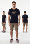 EXHAUST ROUND NECK GRAPHIC TEE [FREE CUT] 1978