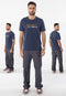 EXHAUST ROUND NECK GRAPHIC TEE [FREE CUT] 1979