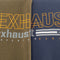 EXHAUST ROUND NECK GRAPHIC TEE [FREE CUT] 1979