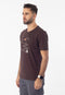 EXHAUST ROUND NECK T SHIRT [FREE CUT]  1980