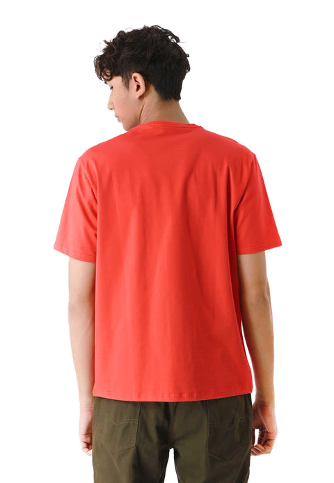 EXHAUST SHORT SLEEVE ROUND NECK T-SHIRT [FREE CUT] 1513