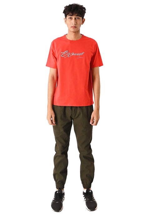EXHAUST SHORT SLEEVE ROUND NECK T-SHIRT [FREE CUT] 1513