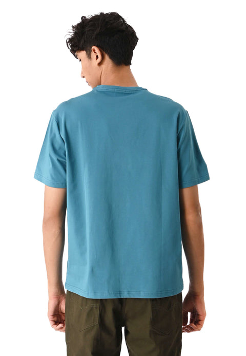 EXHAUST SHORT SLEEVE ROUND NECK T-SHIRT [FREE CUT] 1514