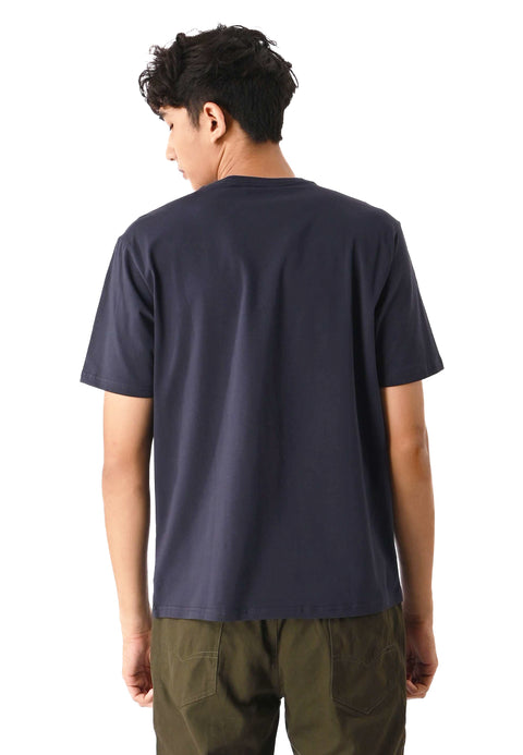 EXHAUST SHORT SLEEVE ROUND NECK T-SHIRT [FREE CUT] 1514