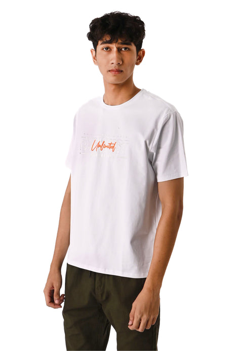 EXHAUST SHORT SLEEVE ROUND NECK T-SHIRT [FREE CUT] 1514