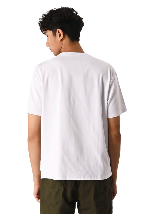 EXHAUST SHORT SLEEVE ROUND NECK T-SHIRT [FREE CUT] 1514