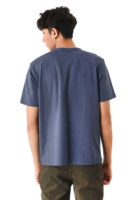EXHAUST SHORT SLEEVE ROUND NECK T-SHIRT [FREE CUT] 1518