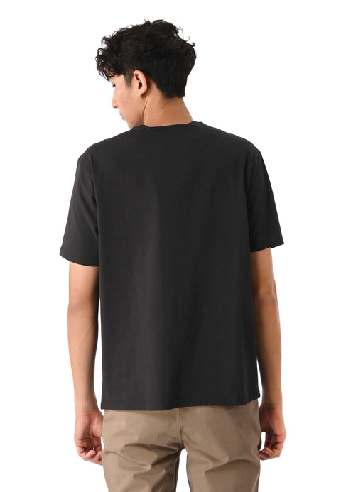 EXHAUST SHORT SLEEVE ROUND NECK T-SHIRT [FREE CUT] 1518