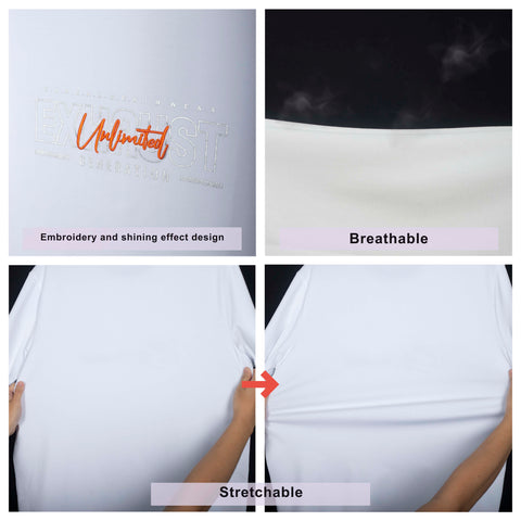 EXHAUST SHORT SLEEVE ROUND NECK T-SHIRT [FREE CUT] 1514