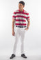 EXHAUST SHORT SLEEVE POLO T SHIRT [SLIM FIT] 1787