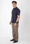 EXHAUST SHORT SLEEVE SHIRT [SEMI FIT] 1843