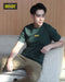 EXHAUST SHORT SLEEVE ROUND NECK T-SHIRT [FREE CUT] 1510
