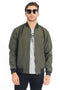 EXHAUST MEN'S LONG SLEEVE BOMBER JACKET 1639