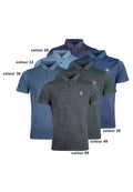 IDEXER Mens Polo T-Shirt [Slim Fit] ID0132