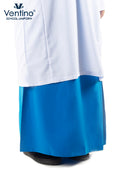 Kain Baju Kurung Biru Muda Sekolah Menengah Kain Licin/Keras (KAIN SAHAJA)