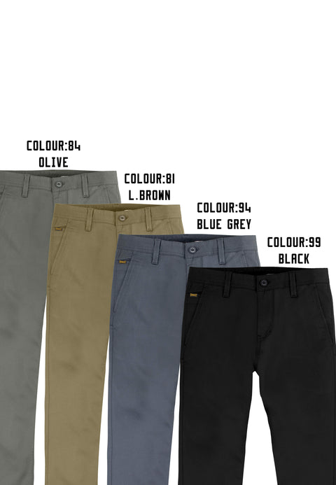 EXHAUST Stretchable Cotton Long Pants [Slim Fit] 1279