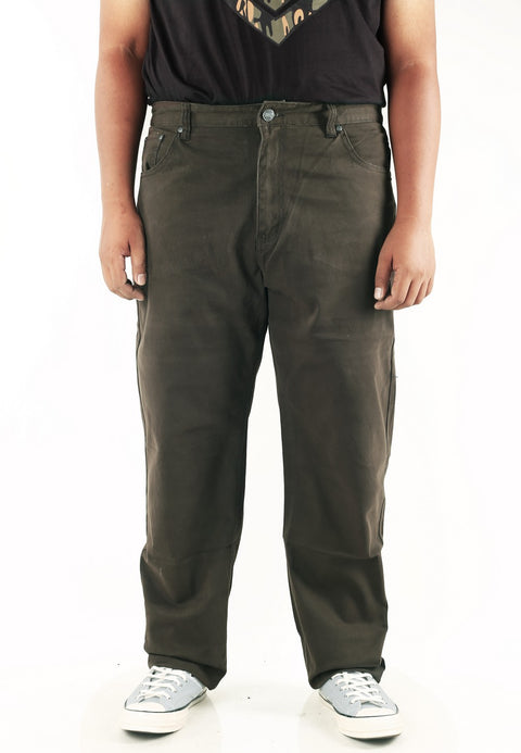 EXHAUST Stretchable Jeans Long Pants [310 Regular Fit-Plus Size] 1153